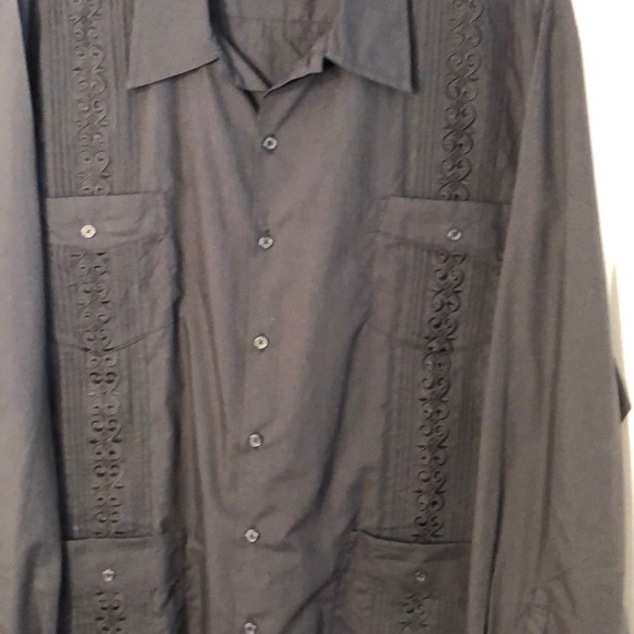 TropiCool Long Sleeve Button Down Shirt 2XL TL - Picture 2 of 6